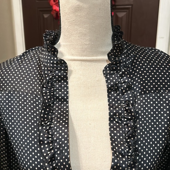 Sanctuary 100% Silk Polka Dot Mini Dress - Picture 4 of 12